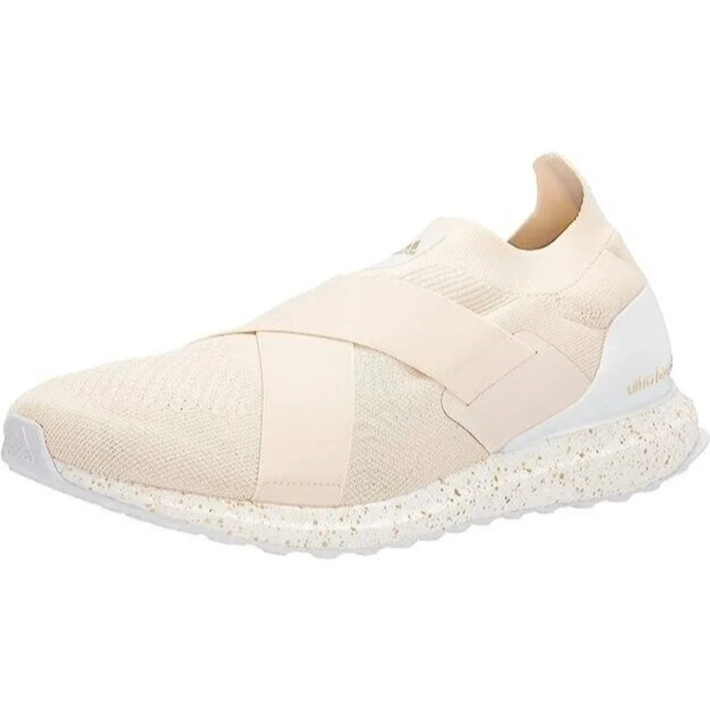 Adidas Women's Ultraboost 5.0 DNA Running Shoe Size 5.5 - Wonder White/Gold - Picture 9 of 9